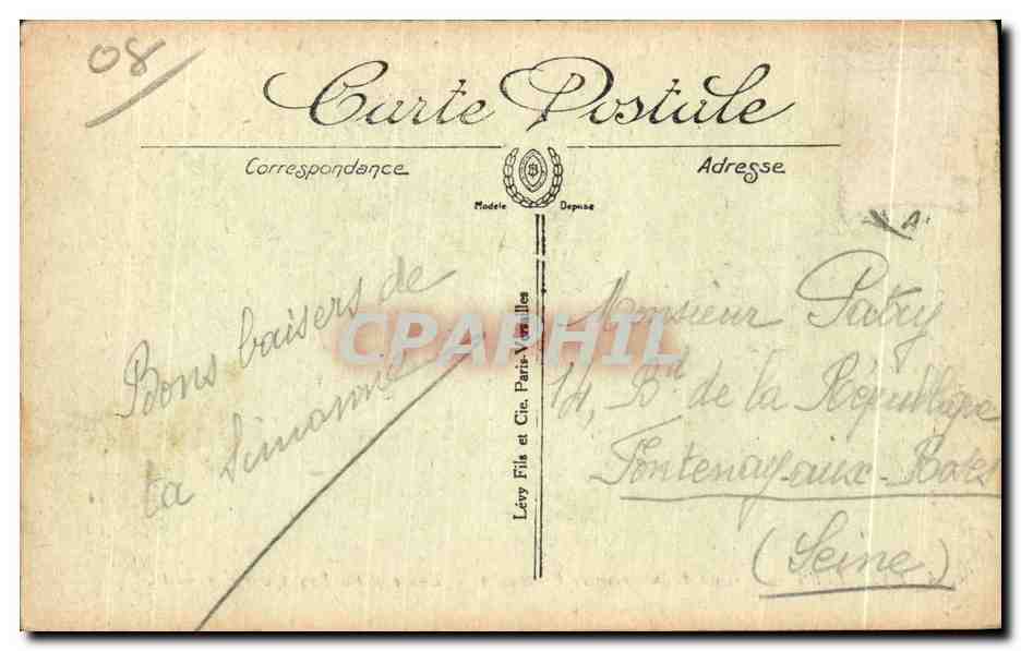 Bazeilles — Maison de la Dernière Cartouche — LL — Rückseite