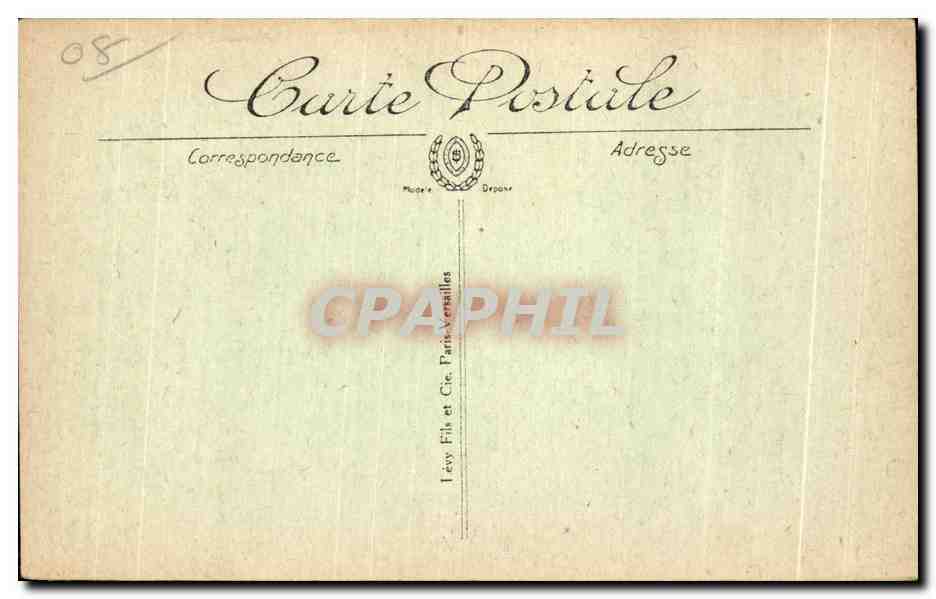 CPA Bazeilles Ossuaire The Ossuary Militaria Guerre de 1870 — Rückseite