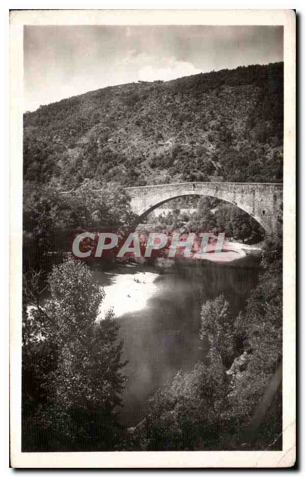 CPA Tournon Douce Plage et le Grand Pont