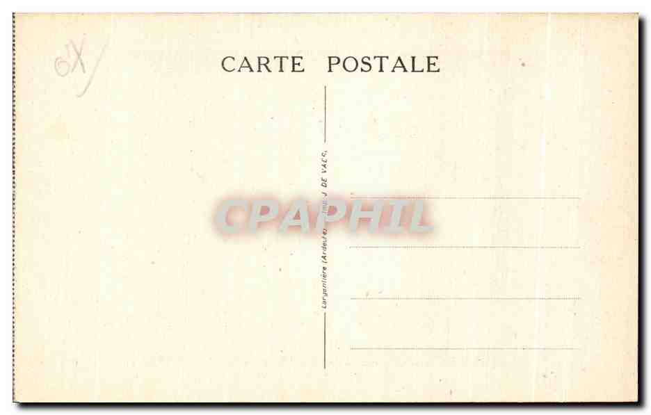 Tête de Pierre Martin — patron de l'auberge de Peyrebeille (Ardèche) — exécuté le 2 octobre 1833 — Verso