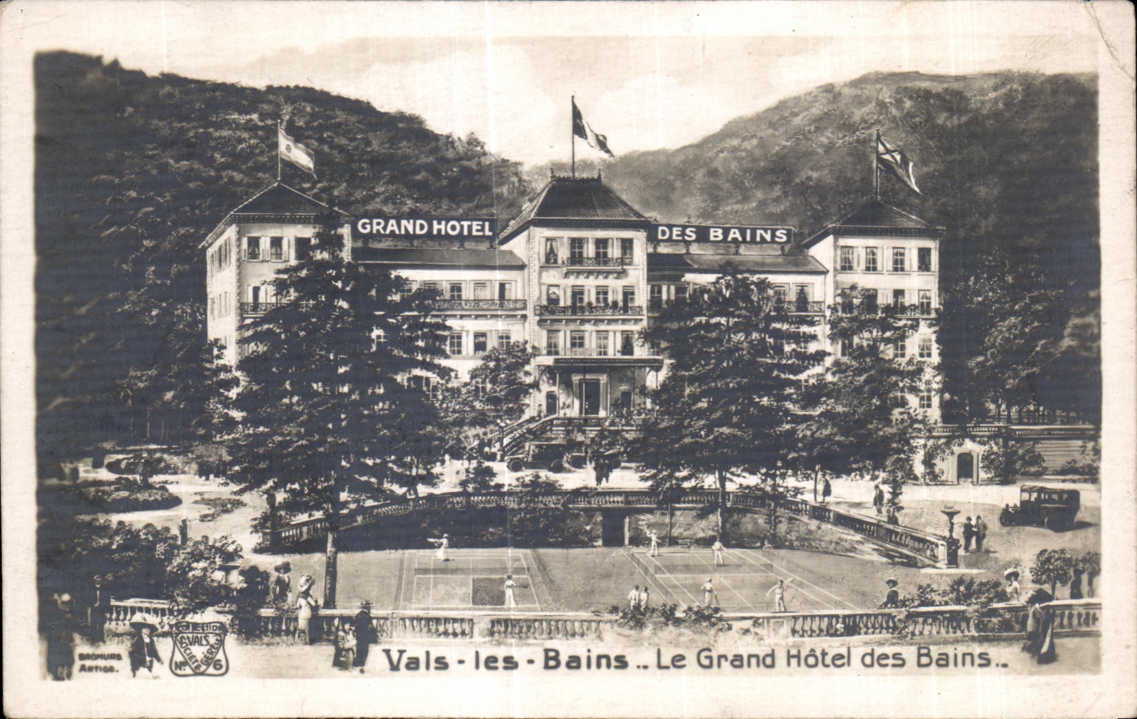 Vals-les-Bains — Le Grand Hôtel des Bains — éditeur A. Bonnemaison