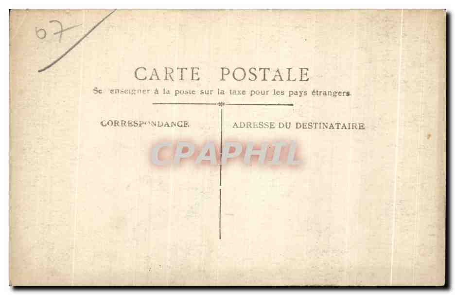Vals-les-Bains — Le Grand Hôtel des Bains — éditeur A. Bonnemaison — Achterkant
