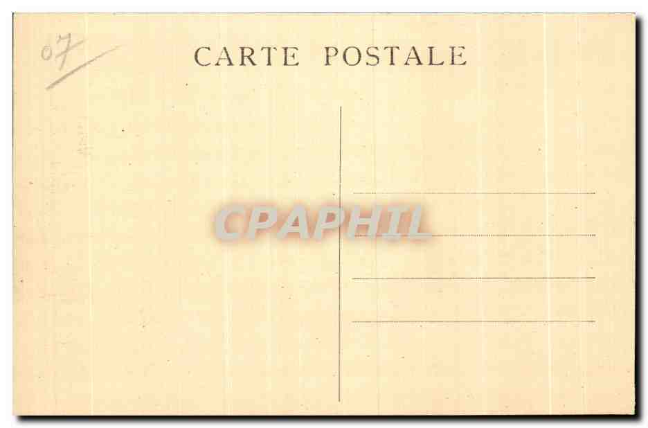 CPA Vals les Bains Le Casino et le Theatre — Rückseite