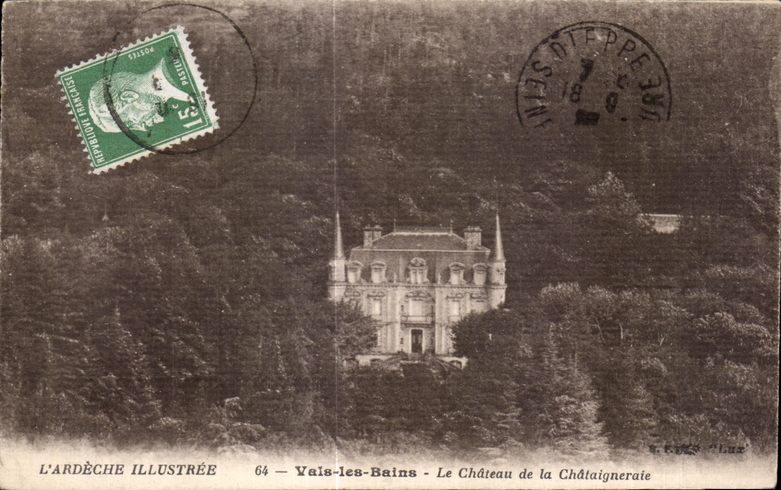 Yais-les-Bains — Le Château de la Châtaigneraie — L'Ardèche Illustrée n°64