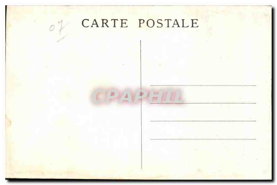 VALS-les-BAINS — Château de la Châtaigneraie — Édition Martin, Vals — Rückseite