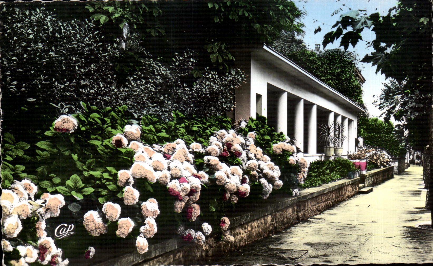 Jardin et abri de la Source — Vals-les-Bains — éditeur : Centre Thermal et Touristique