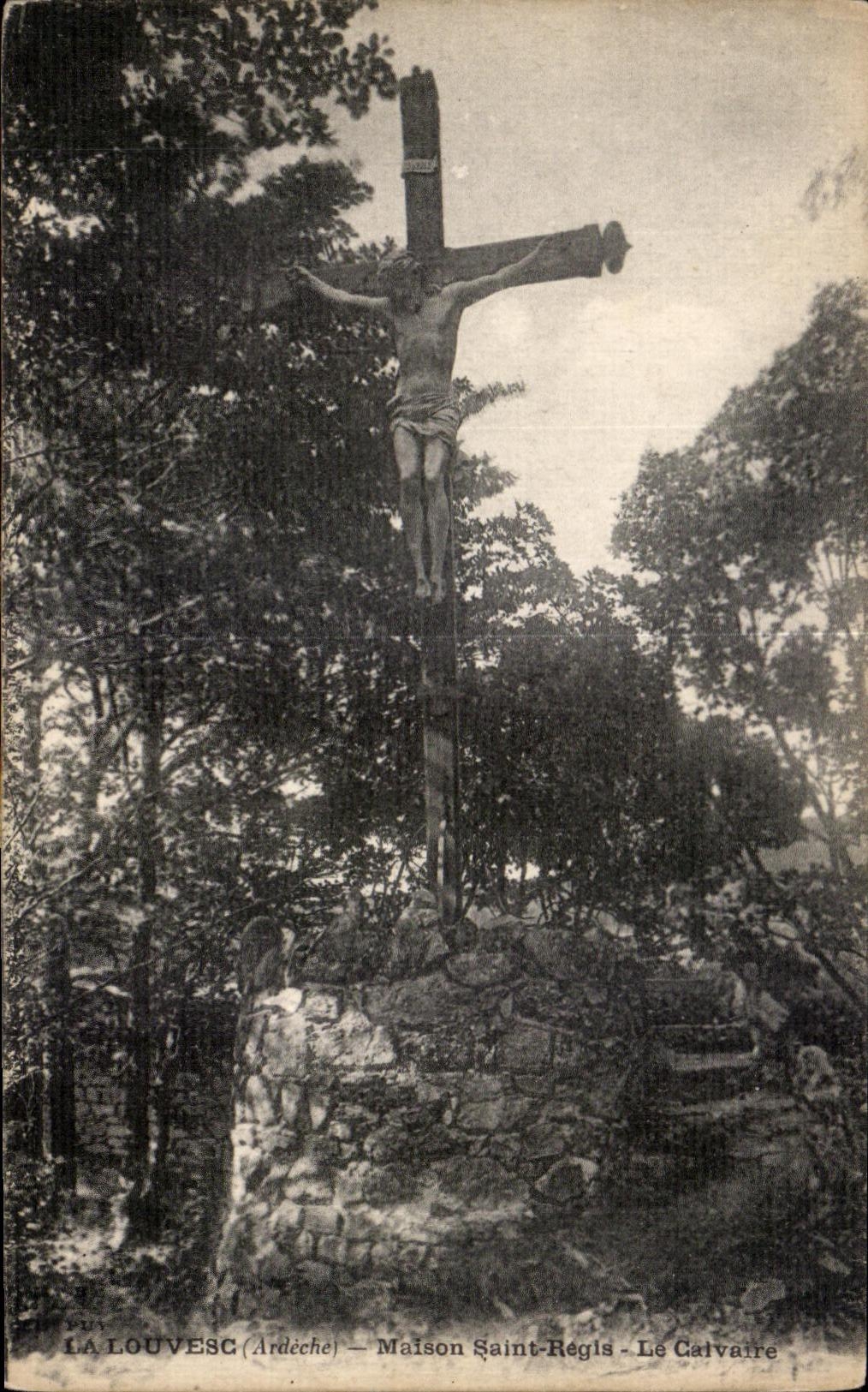 La Louvesc (Ardeche) — Maison Saint-Régis — Le Calvaire