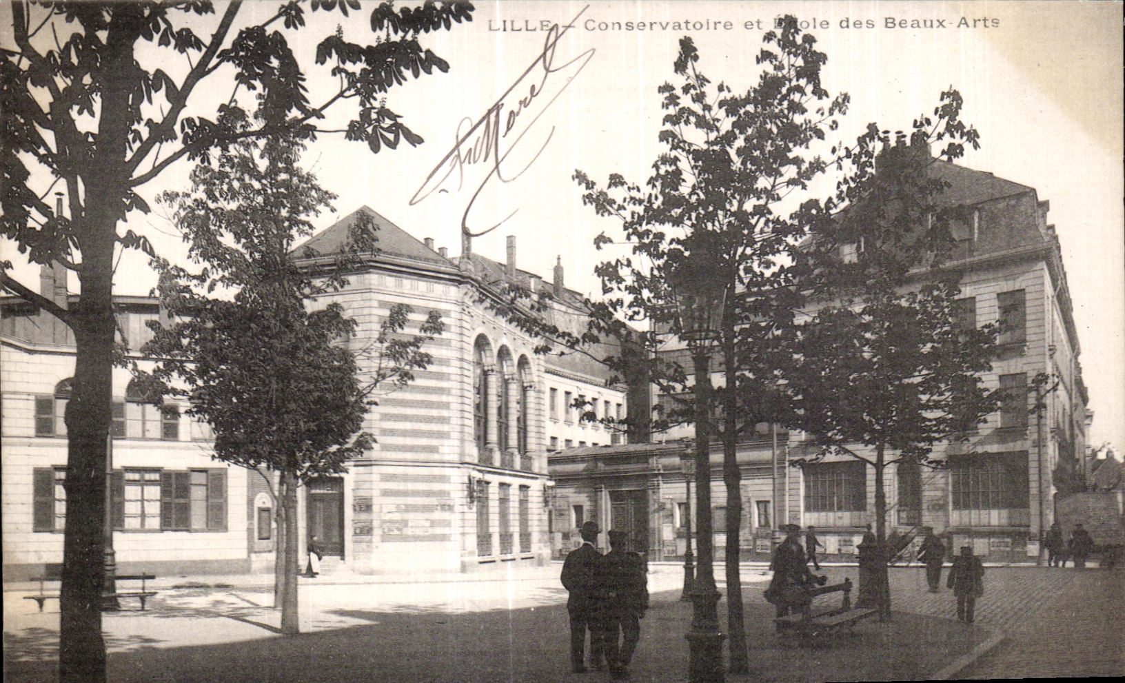 CPA Lille Conservatoire et Ecole des Beaux Arts