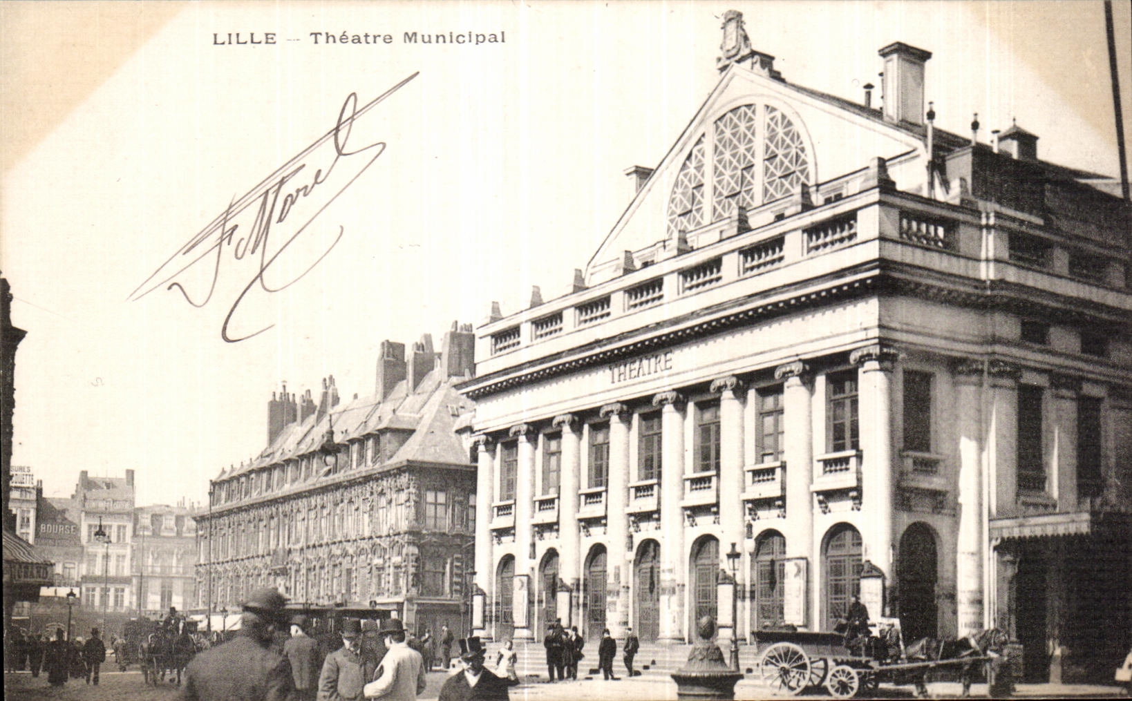 CPA Lille Theatre Municipal