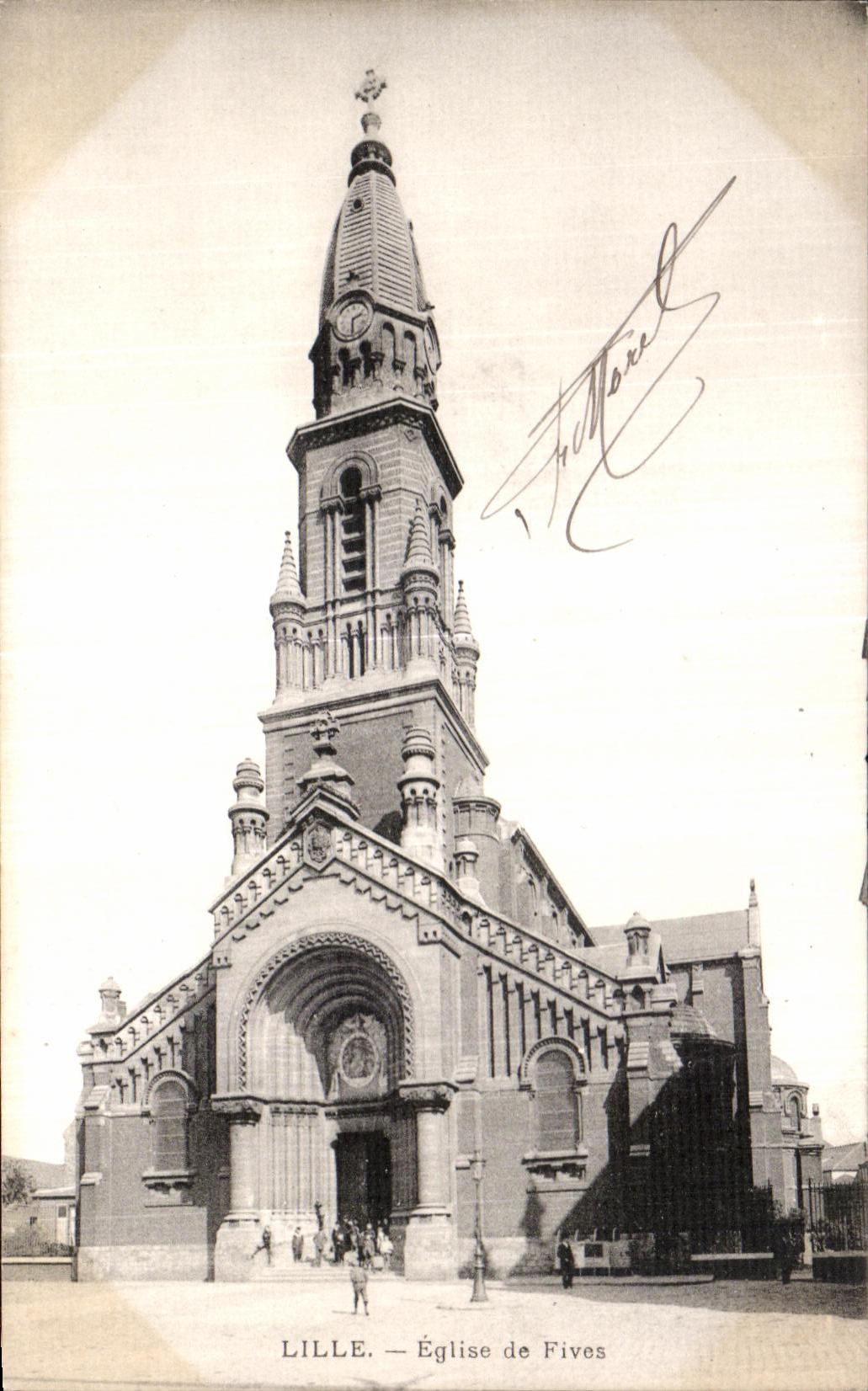 CPA Lille Eglise de Fives