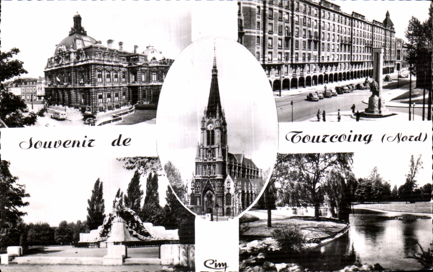 CPA Souvenir de Tourcoing Nord