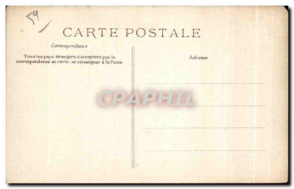 Cambrai — Jet d'Eau de la Place Fénelon — Collection du Stéréo-Mobile « Le Merveilleux » — Reverso