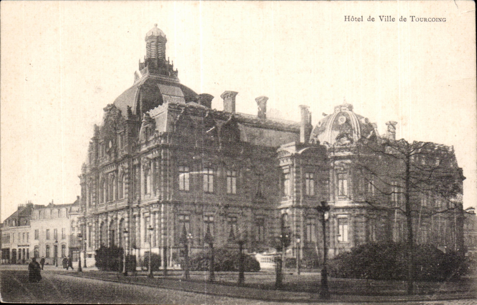 CPA Hotel de Ville de Tourcoing