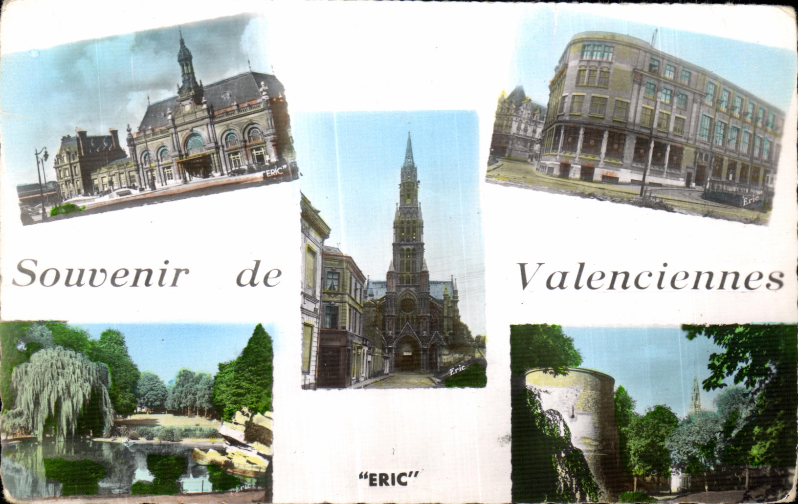 CPA Souvenir de Valenciennes