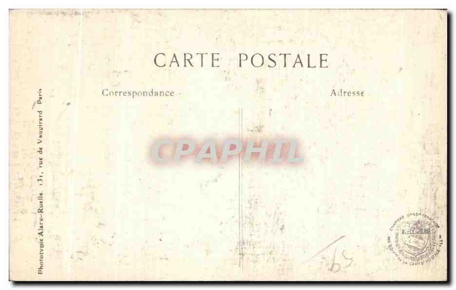 CPA Dunkerque Nord L Eglise St Eloi apres le dernier bombardement — Rückseite