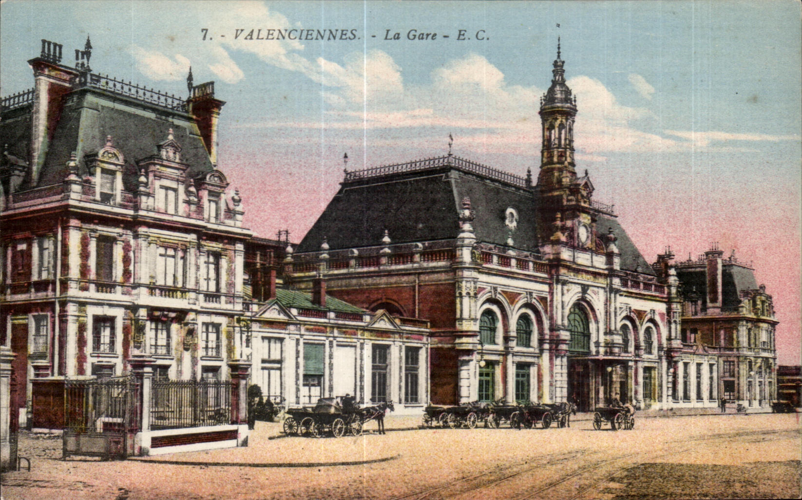 Valenciennes - La Gare - E.C.