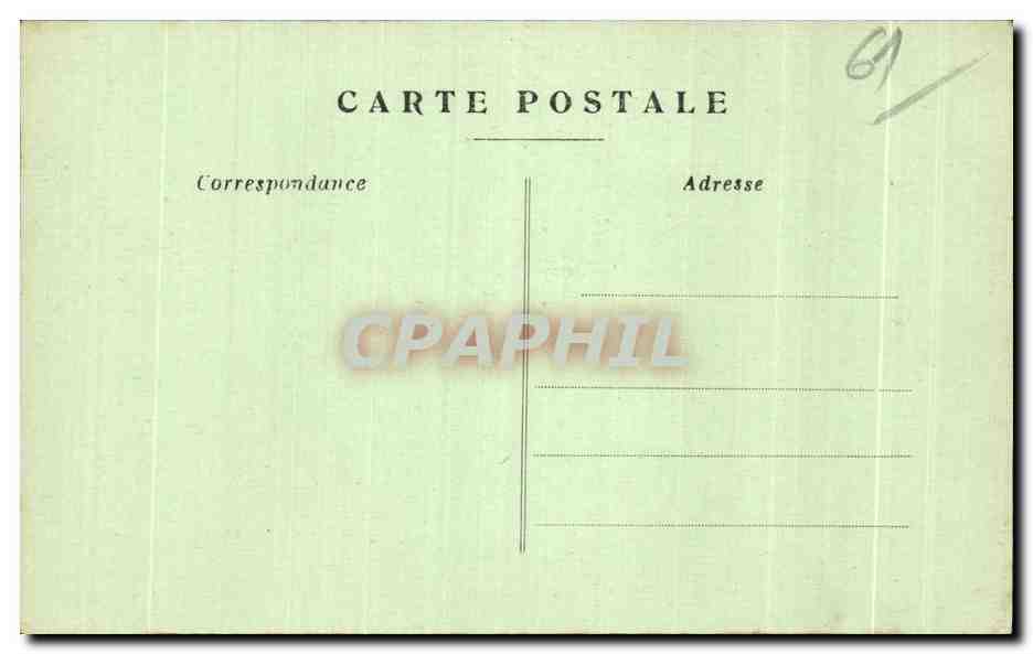 CPA Alencon Orne La Grande Rue — Rückseite