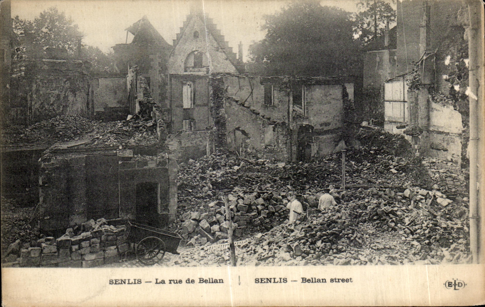 Senlis — La rue de Bellan — Éditeur (E-D)