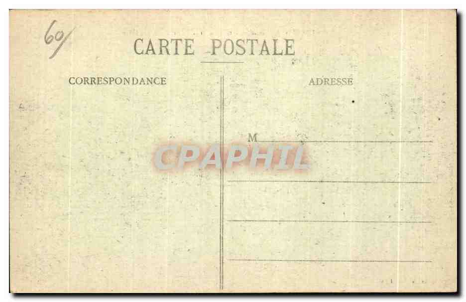 Compiègne - Bombardement de 1918 - Place de la Gare — Rückseite