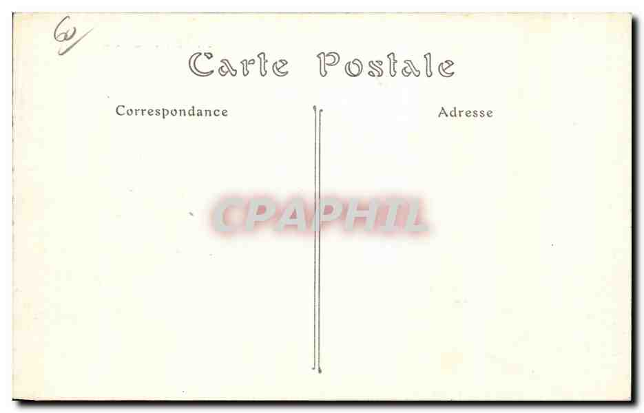 Senlis — Destruction de la gare pendant la Campagne de 1914 — ND. Phot. — N° 115 — Verso