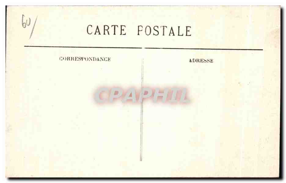 Dévastation des Barbares — Ce qui reste de maisons après le bombardement — Edition historique de l'ancienne Photographie Provost, 15, rue Lafayette, Toulouse — 17e Série N° 138 — Rückseite