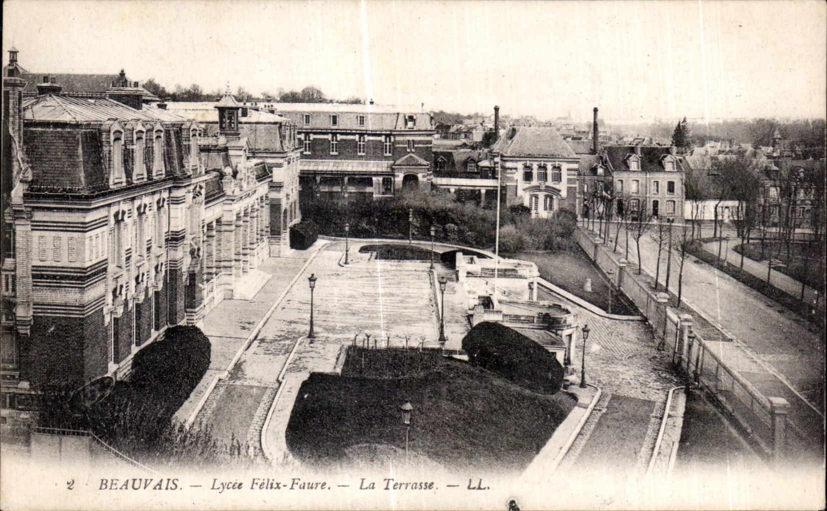 CPA Beauvais Lycee Felix Faure La Terrasse