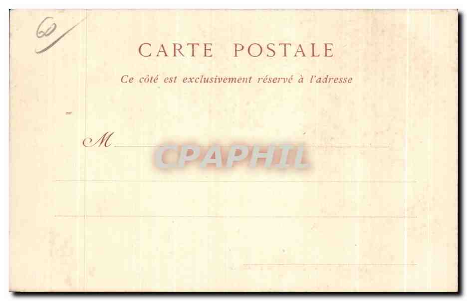 CPA Beauvais La Place de l Hotel de Ville — Rückseite