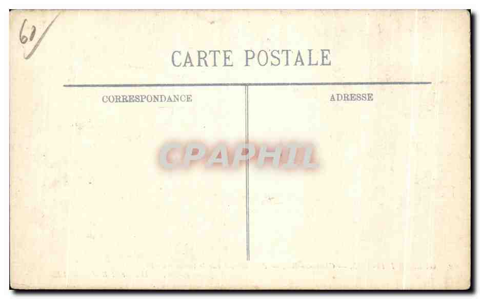 CPA Guerre 1914-1915 Choisy au Bac Pont detruit par le Genie Francais Choisy au Bac Destructed Bridge Militaria — Rückseite