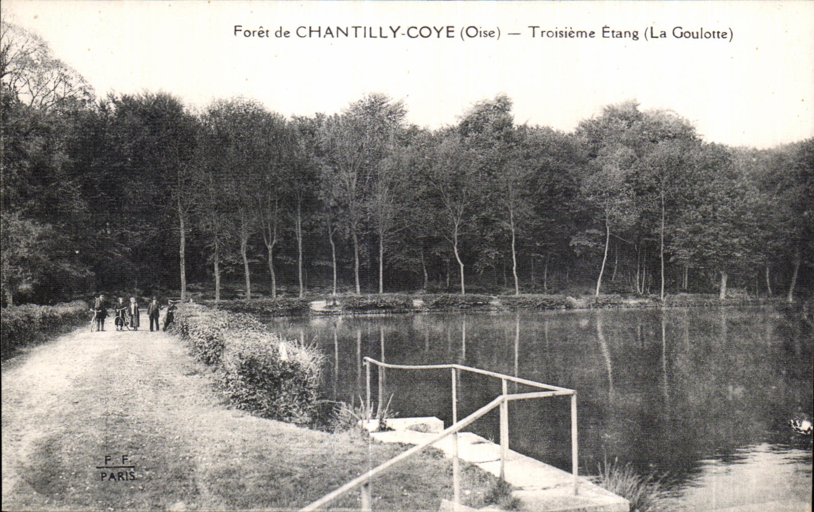 Forêt de Chantilly-Coye (Oise) — Troisième Étang (La Goulotte)