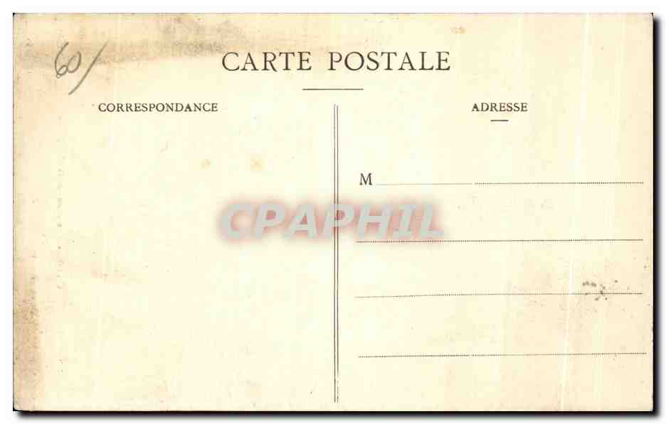 CPA Noyon L interieur de la Cathedrale  — Rückseite