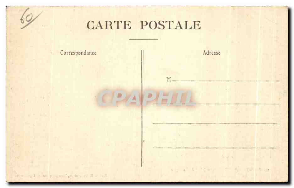 CPA Plessier de Roye (Oise) de Lassigny Le Chateau Le Petit Salon — Rückseite
