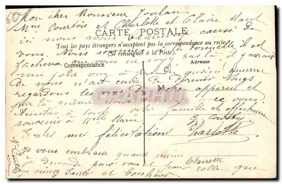 CPA Ons En Bray L Eglise et le Square — Reverso