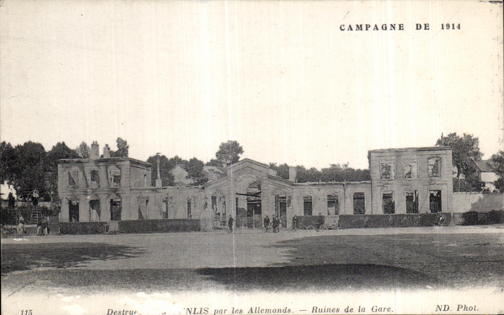 Dreux — Ruines de la Gare — ND. Phot. n°115
