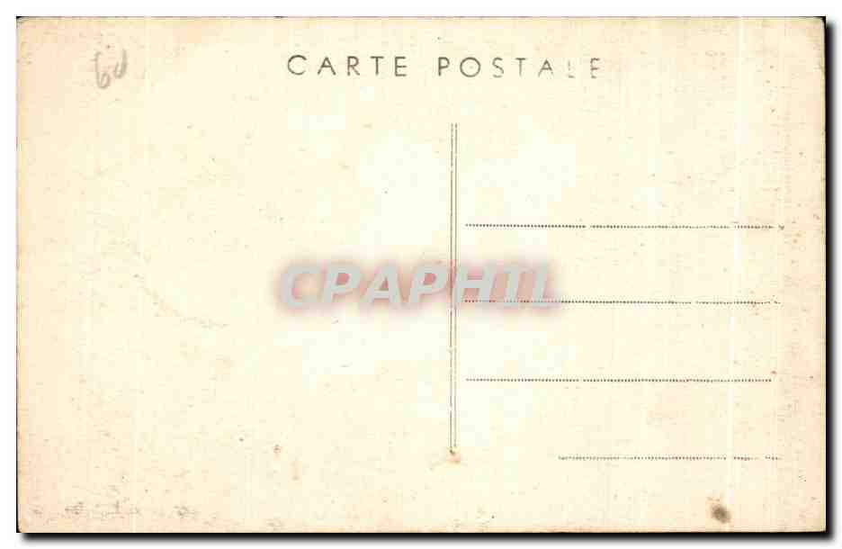 CPA Pierrefonds Chateau de Jonval Fondation Bi Oxyne — Rückseite