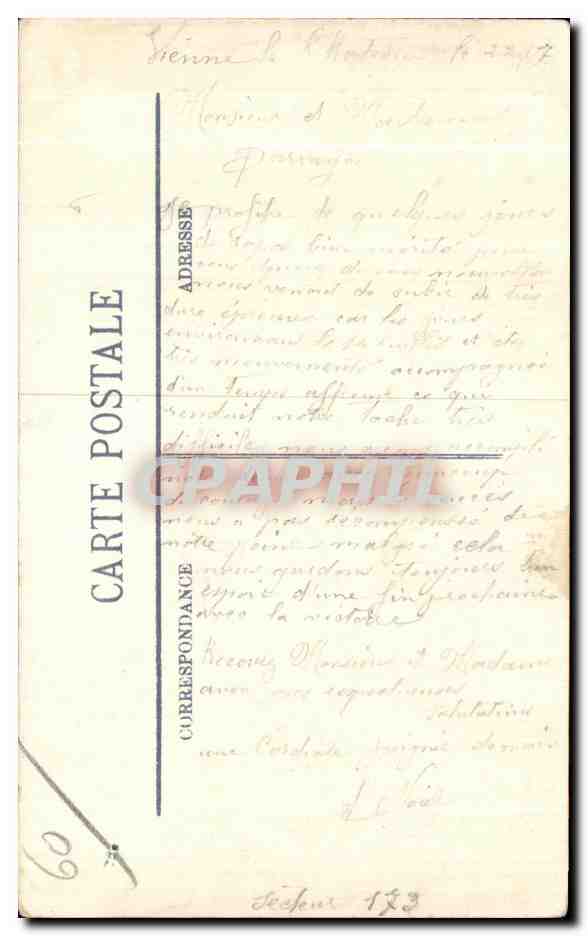 Pont Saint-Maximin (Oise) — Après le bombardement — I.L. — Série 217 Guerre 1914-1915 — Rückseite