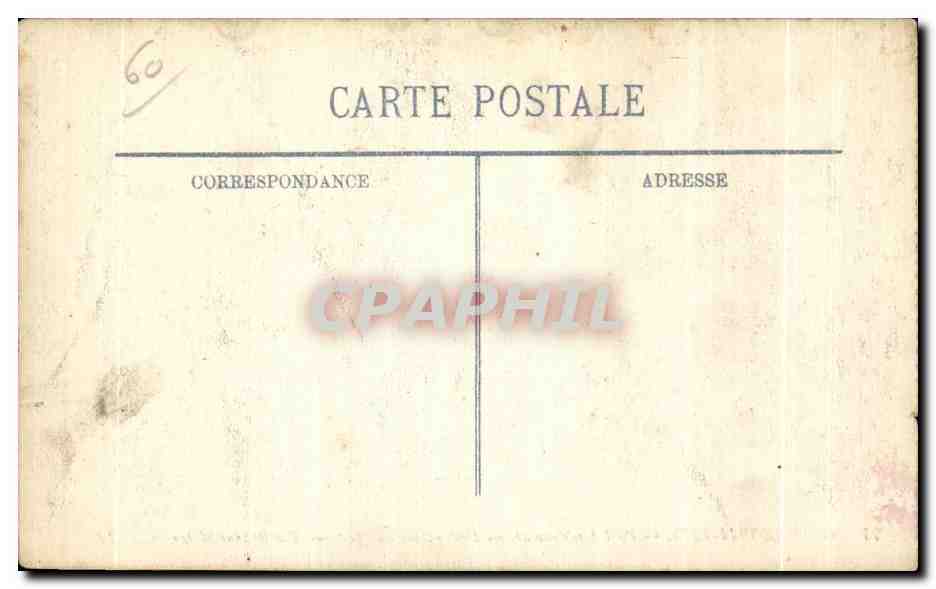 Pont Ste-Maxence — Destruction du pont — LL — Série 77 — Rückseite