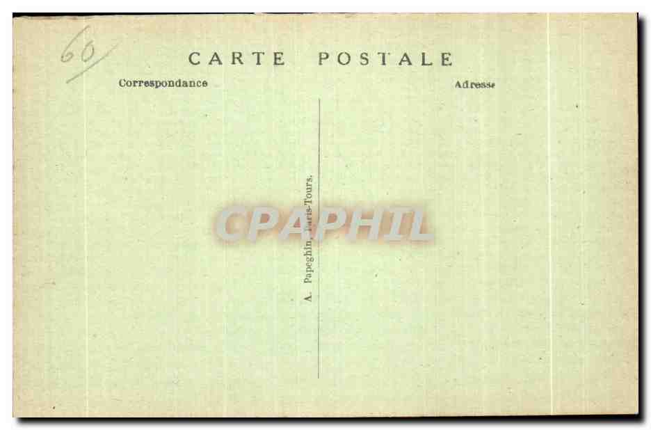 Chantilly — Chasses à Courre — Hallali Courante — A. P. — Verso