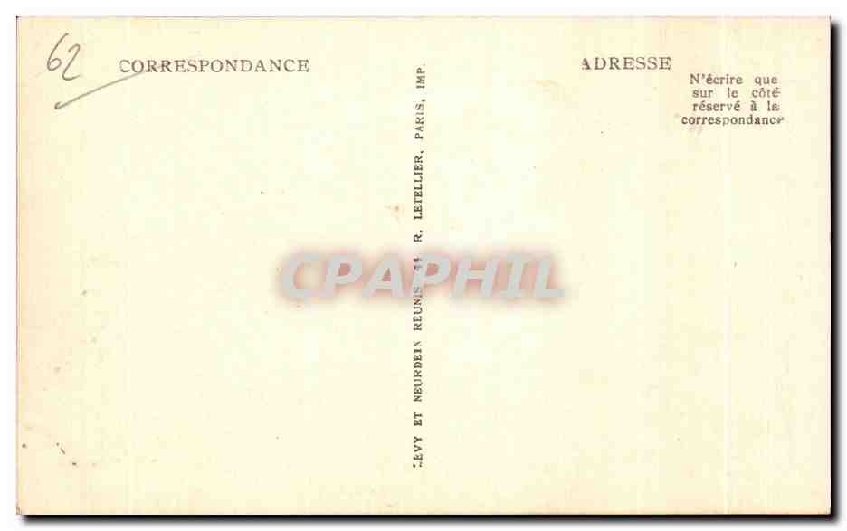 CPA Le Portel L heure du Bain — Rückseite
