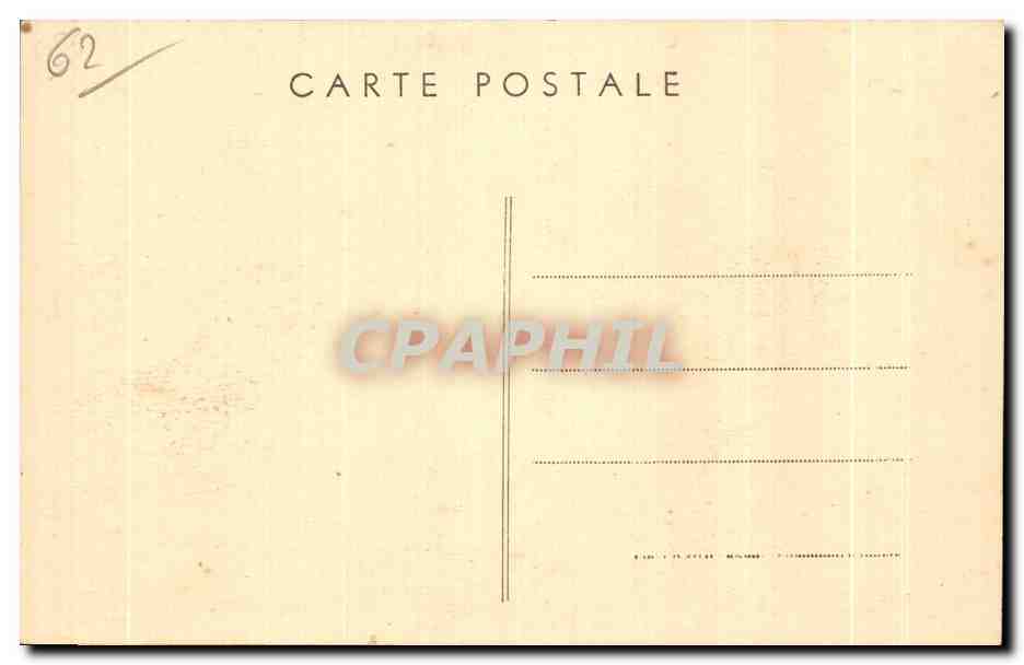 CPA Etaples Cimetiere des Anglais Militaria  — Back