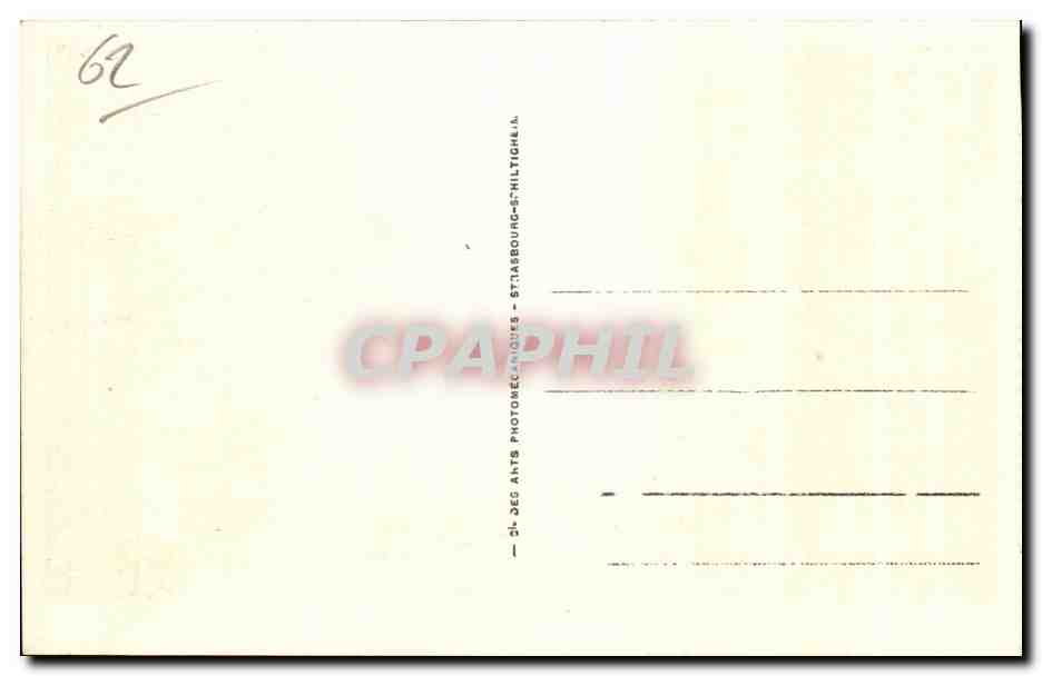 BOULOGNE-sur-MER - La plage — éditeur AR, n° de série 248 — Verso