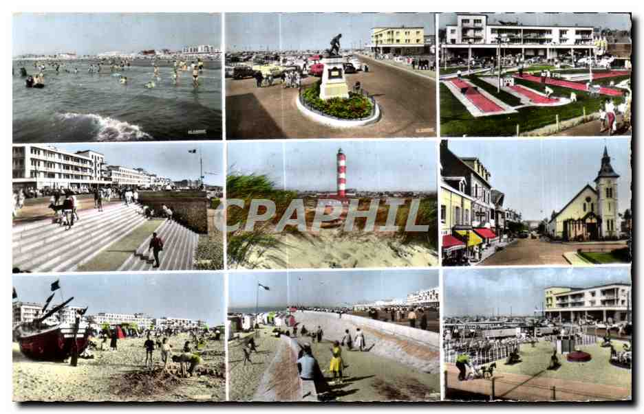 CPA Souvenir de Berck Plage (Pas de Calais)
