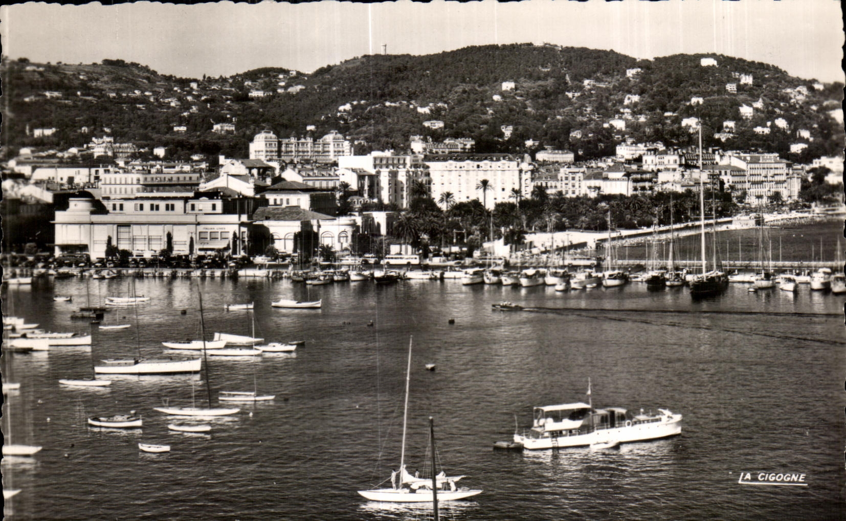 CPA Cannes La Port le Casino et la Croisette