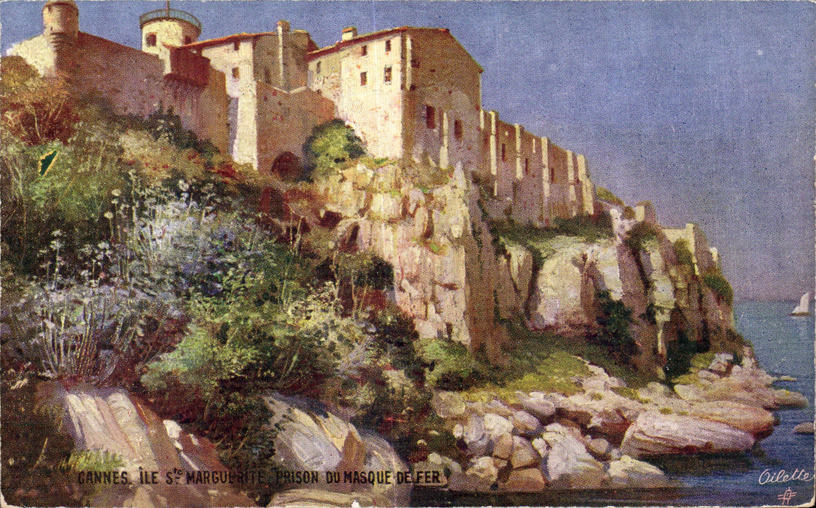 CPA Cannes Ile Prison Du Masque De Fer