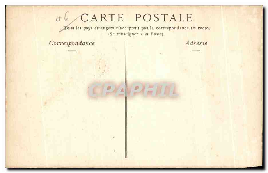 CPA Cannes L Hotel Beau Site Tennis — Back