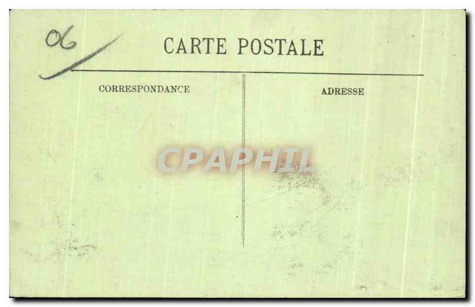 CPA Cannes La Croisette et la Californie vues du Casino Municipal — Rückseite