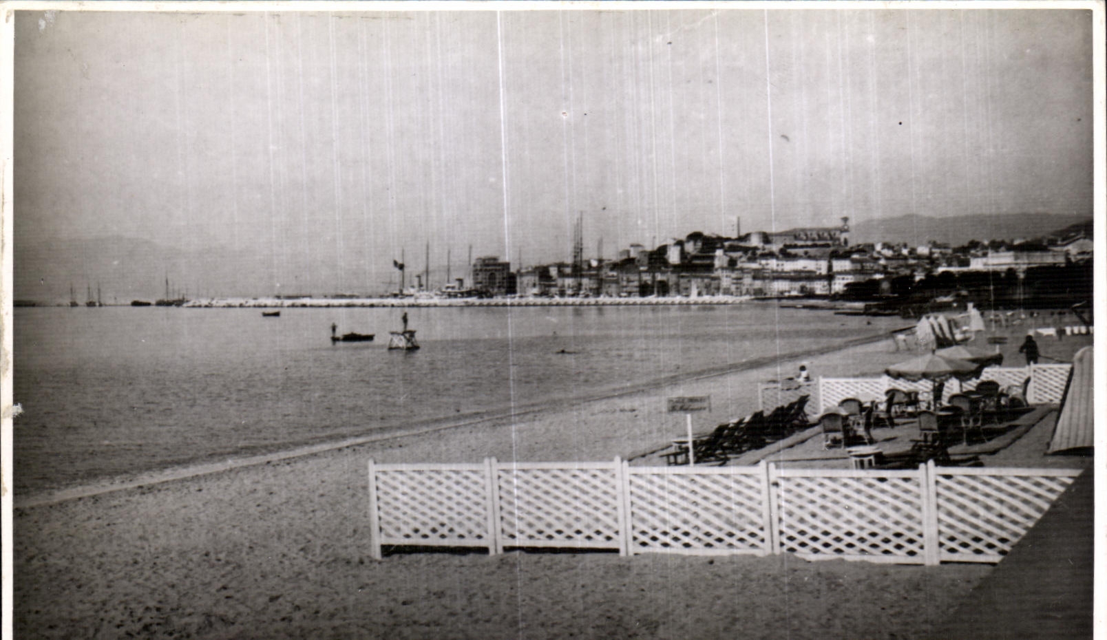 CARTE PHOTO Cannes 1931