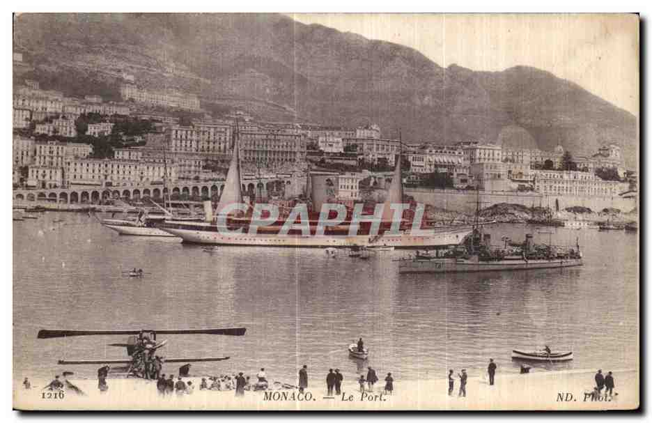 Monaco — Le Port — ND. Phot.