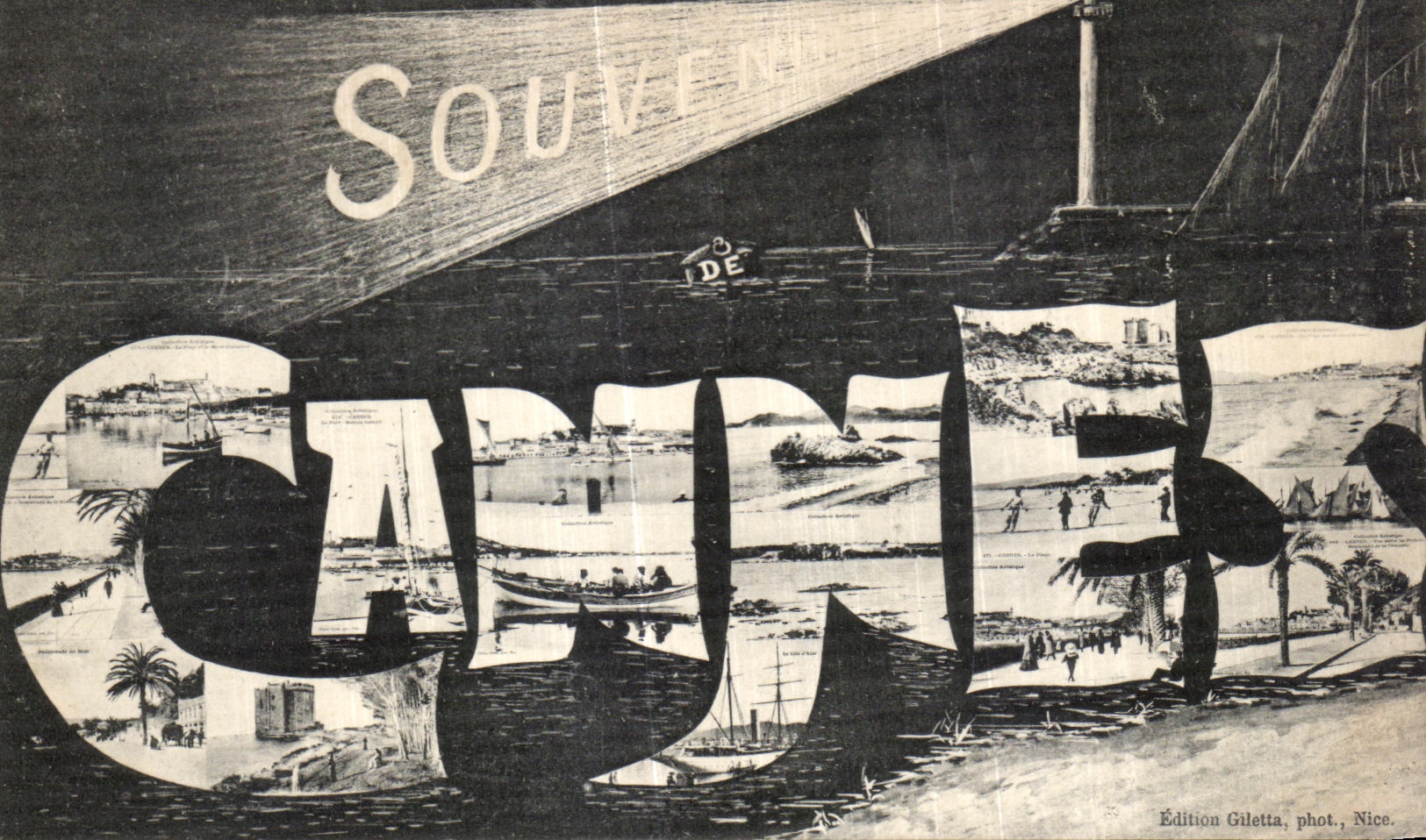 Carter — Souvenir — Édition Giletta, phot., Nice