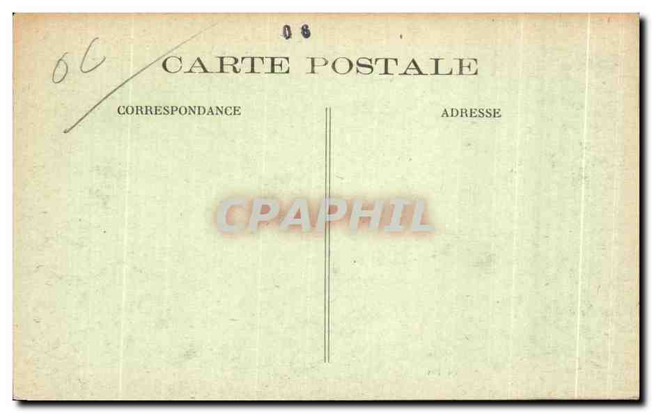 CPA Cannes Hotel des Anglais et St Paul s Cburch — Rückseite