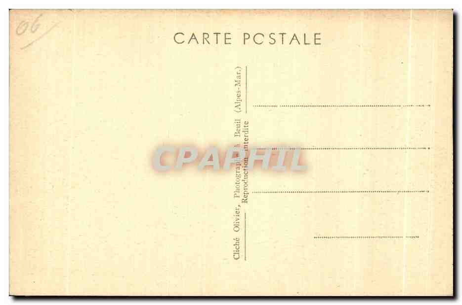 CPA Beuil (Alpes Mar) Station Estivale et Hivernale Sports d Hiver — Rückseite